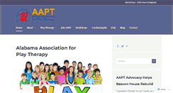 Desktop Screenshot of alabamaplaytherapy.org