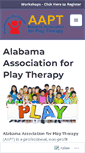Mobile Screenshot of alabamaplaytherapy.org