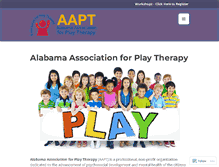 Tablet Screenshot of alabamaplaytherapy.org